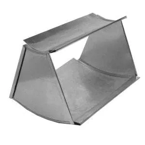 10" X 8" Vertical Duct 45° Elbow