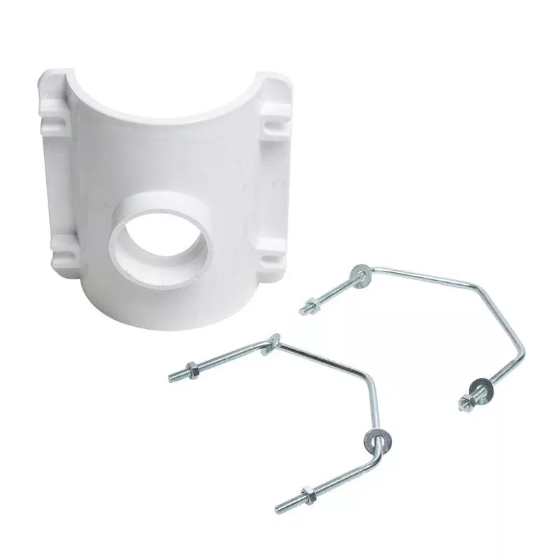43791 OATEY 4" x 2" Saddle Tee, PVC, Kit