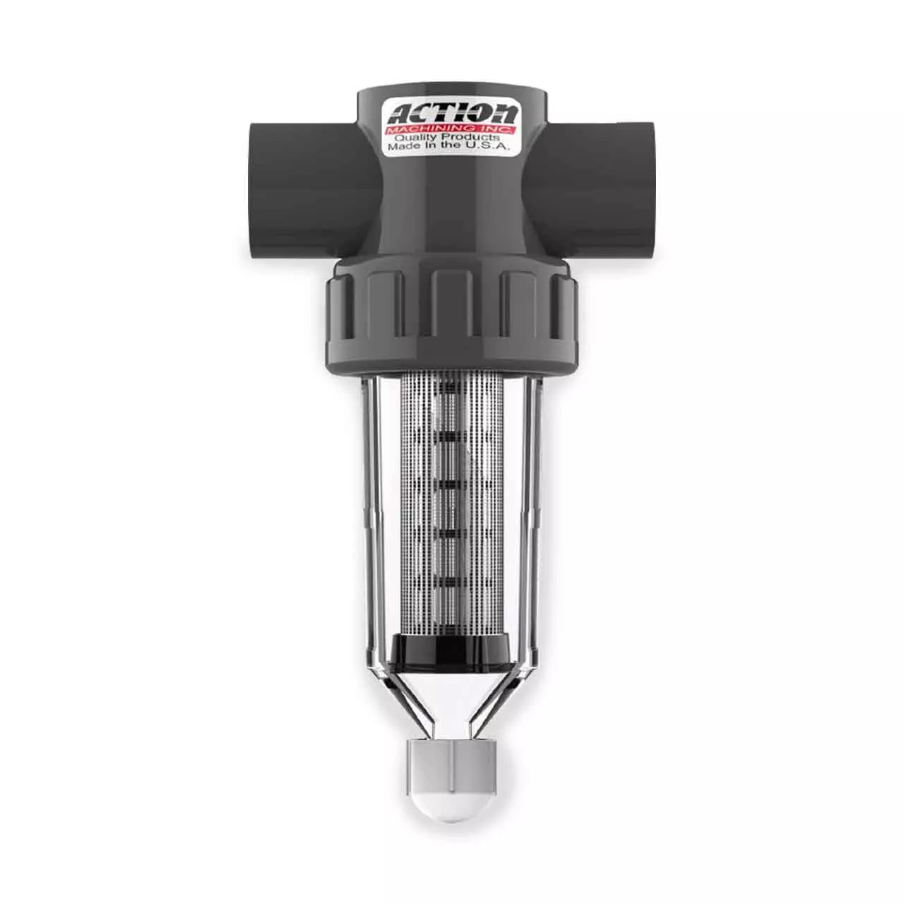 Action Machining Inc. AFI 1.5 100 Mesh Screen Filter 1.5" Inlet/Outlet