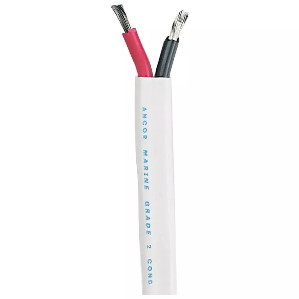ANCOR 121310 12/2 AWG Flat Duplex Cable — 100ft