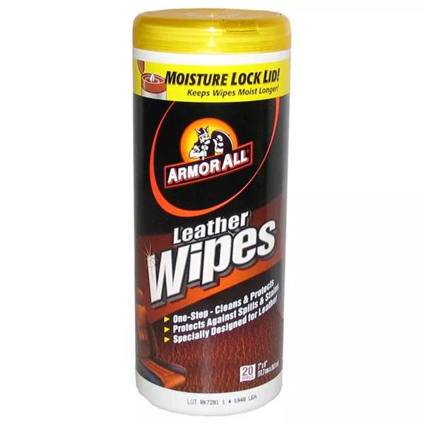 ArmorAll Leather Wipes 20 Pack 10881 | AutoMegaStore