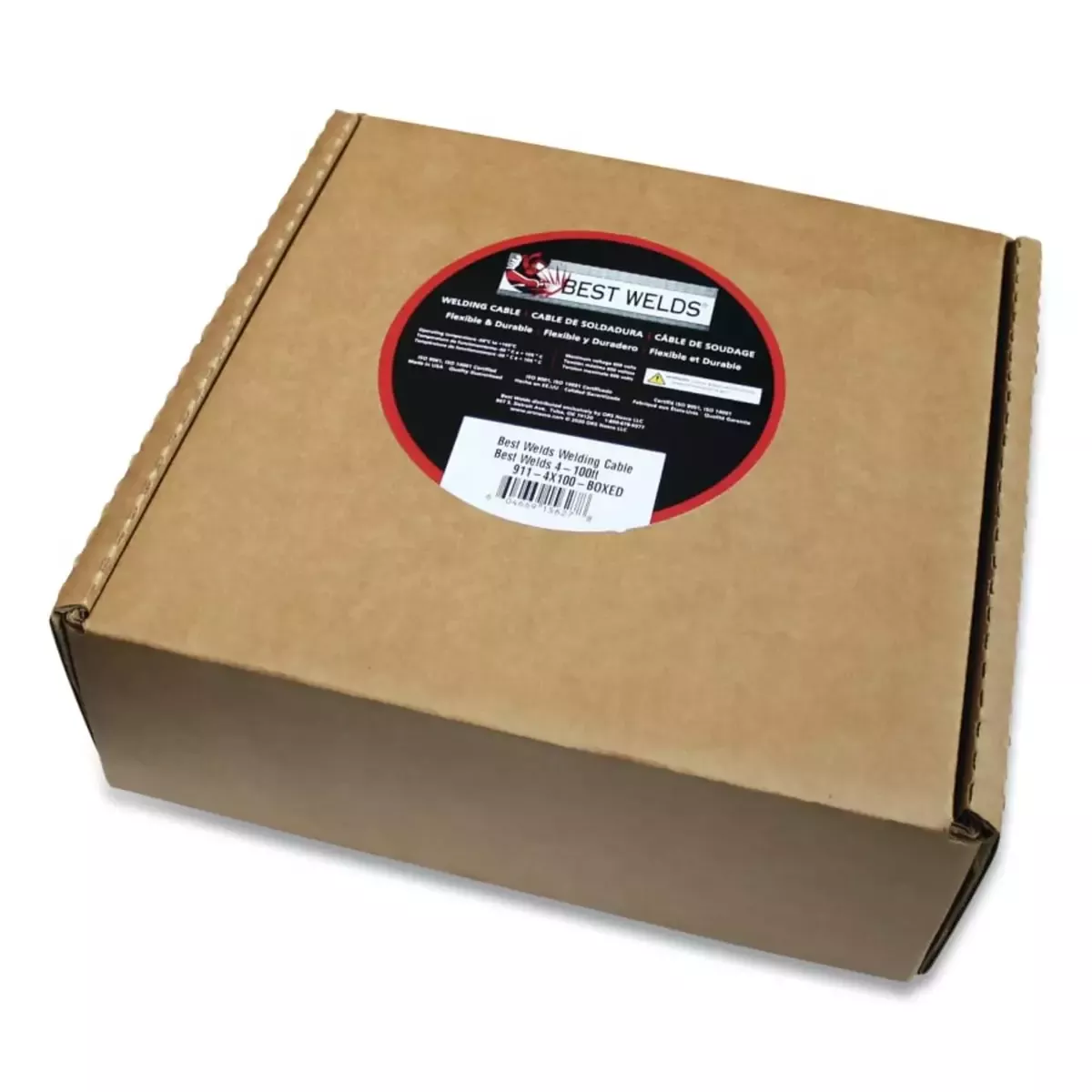 BEST WELDS 2-50 Welding Cable — Boxed Reel