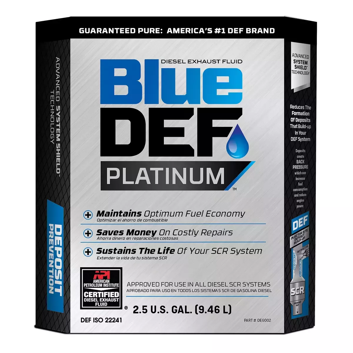 BlueDEF Platinum DEF 2.5 Gallon - DEG002