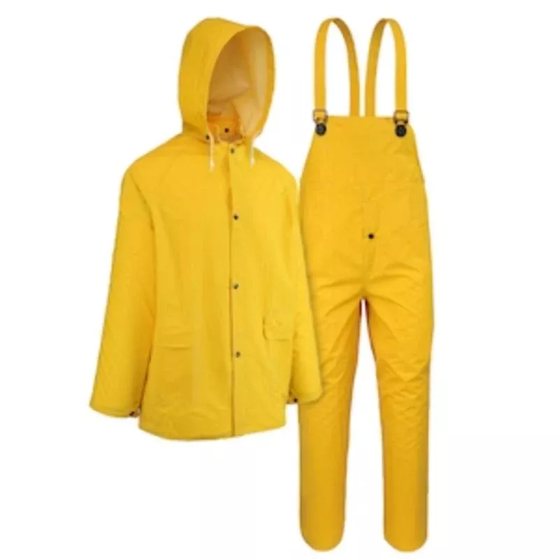 Boss Yellow PVC/Polyester Rain Suit XL