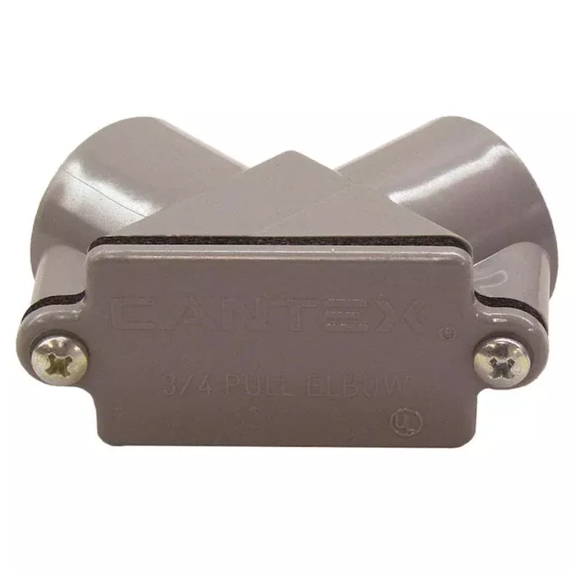 Cantex 3/4 in. D PVC Pull Elbow For PVC