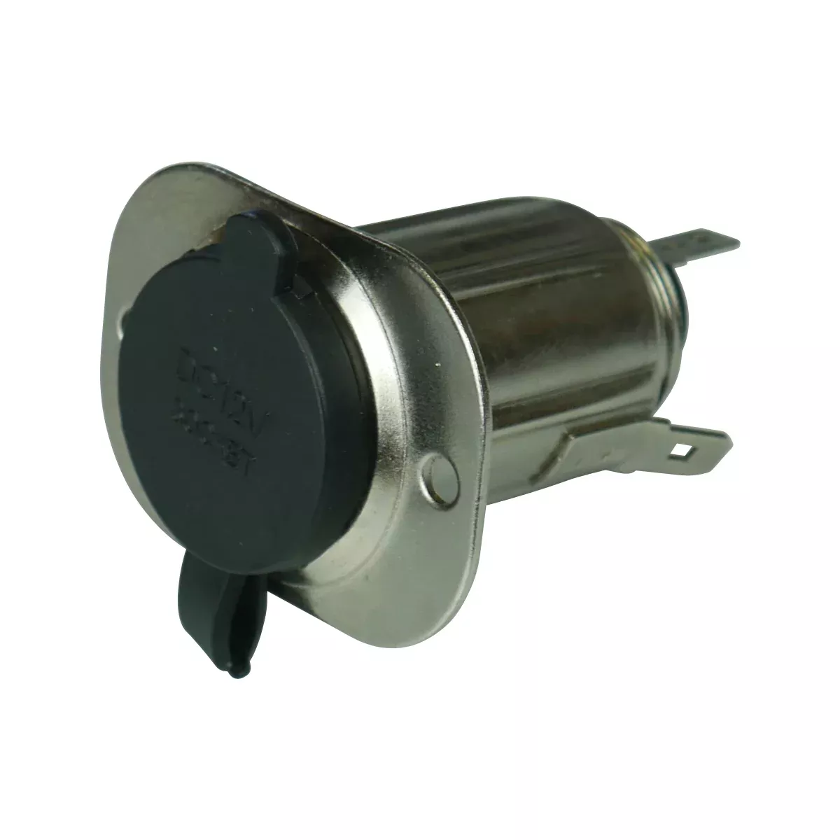 Cigarette Plug Socket With Weatherproof Cap 12V AMS40043 | AutoMegaStore