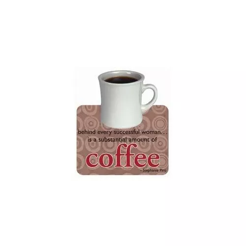 Coffee Die-Cut Wit & Wisdom Magnet