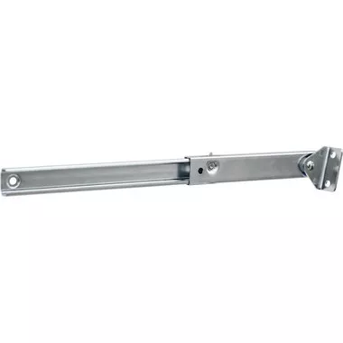 *DISCONTINUED* 102406002 - Telescoping Door and Lid Prop, Single Mounting Clamp - 18.5 Inch Extended/13.25 Inch Retracted