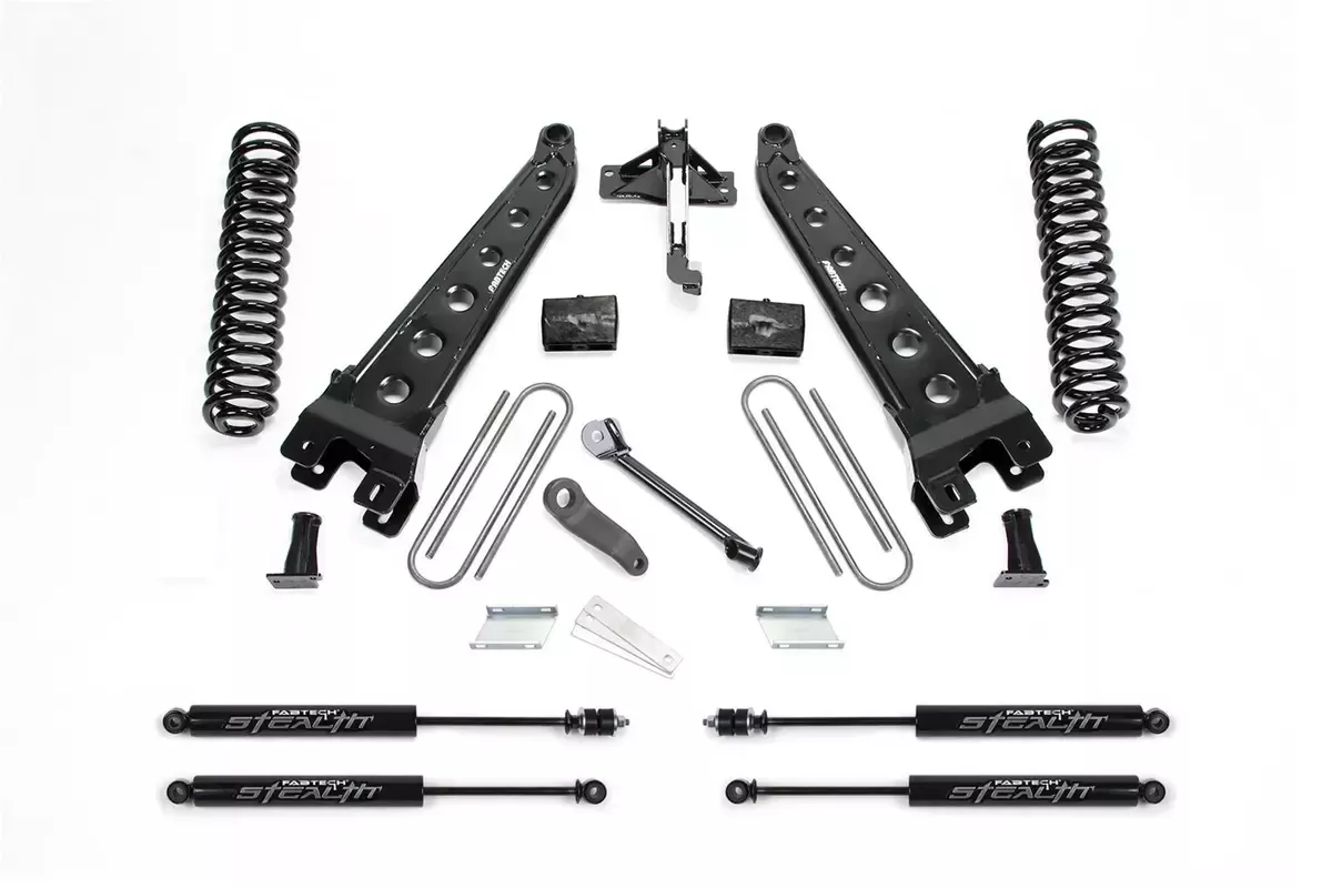 FABTECH Lift Kit - 4 Rad Arm System with Coils