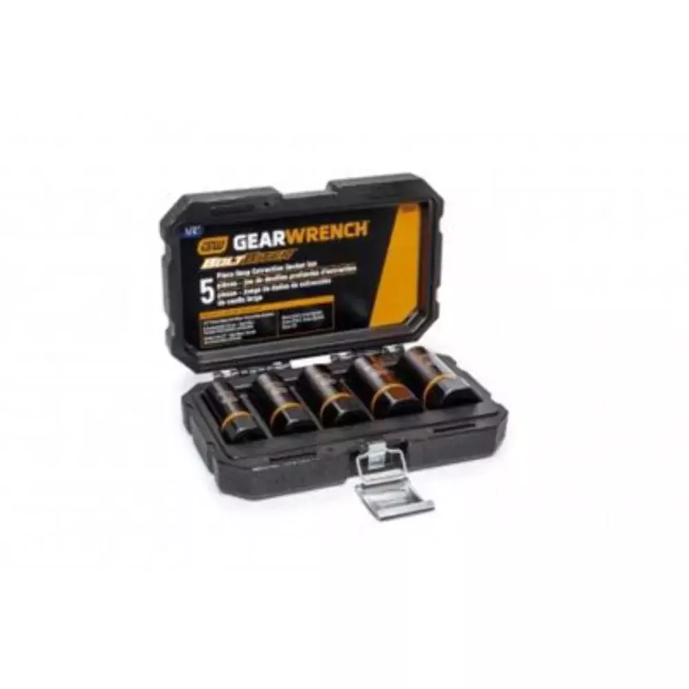 GEARWRENCH 5Pc 1/2" Bolt Biter Socket Set (86070)