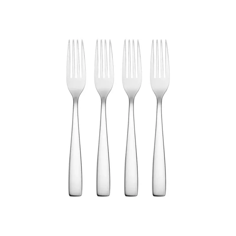Hampton Forge Austin Silver Stainless Steel Dinner Fork Set 4 pc