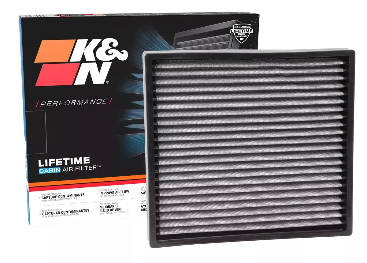 KandN VF2016 Washable Cabin Air Filter - Lifetime