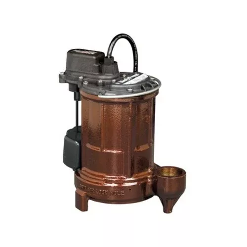 Liberty Pumps 257 1/3HP Cast Iron Automatic Submersible Sump/Effluent Pump with VMF Switch