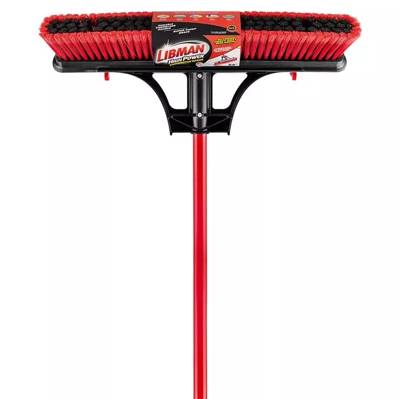 Libman Polymer Fiber 24 in. Push Broom