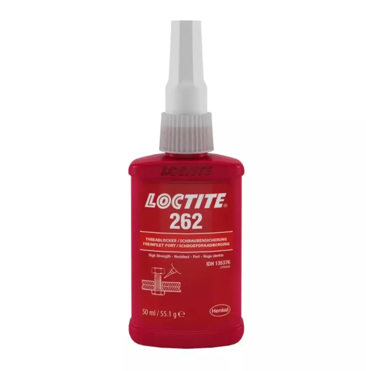 LOCTITE 26231 Red High-Strength Threadlocker 50 mL