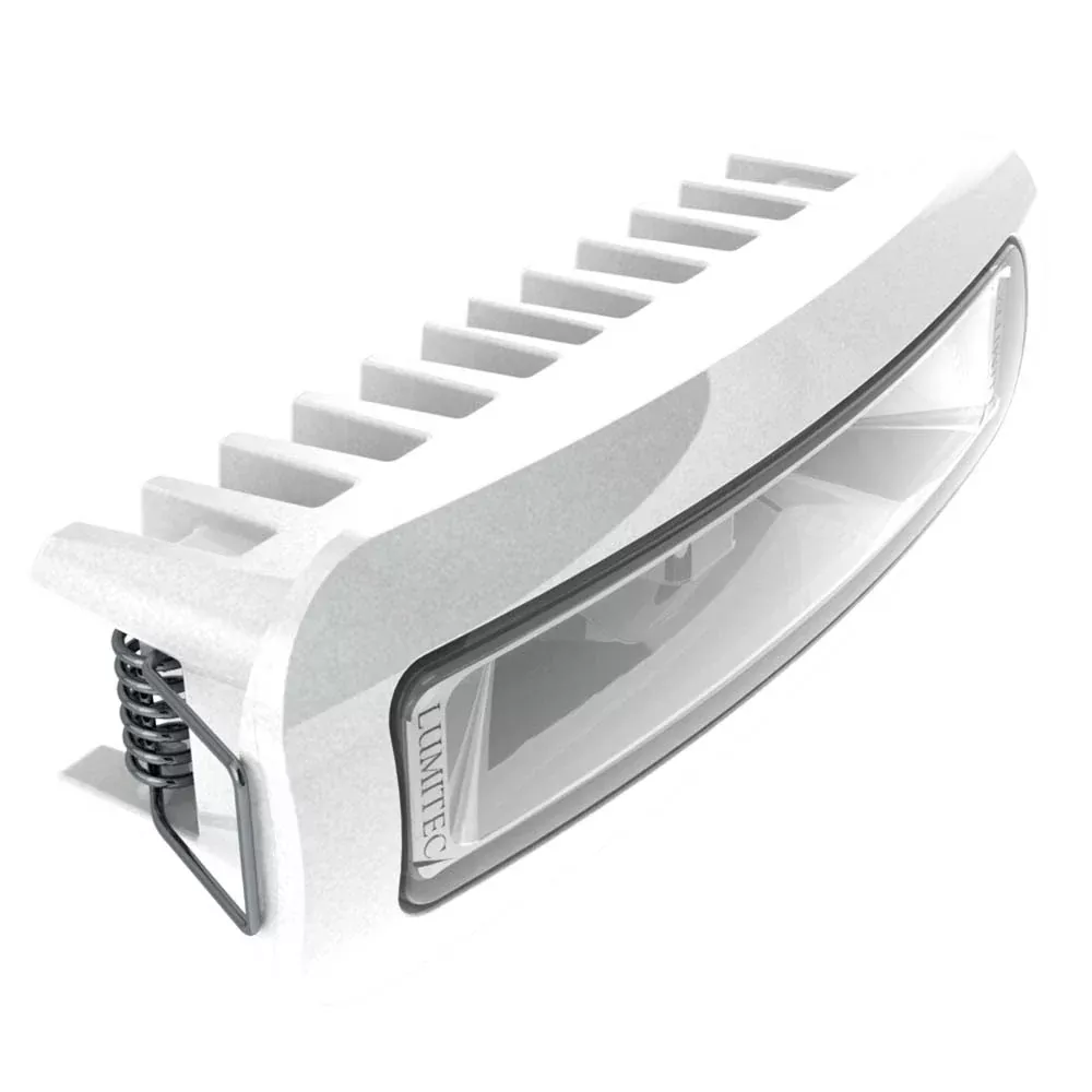 Lumitec Capri3 Spreader Light - White/Red Dimming - White Housing [101722]