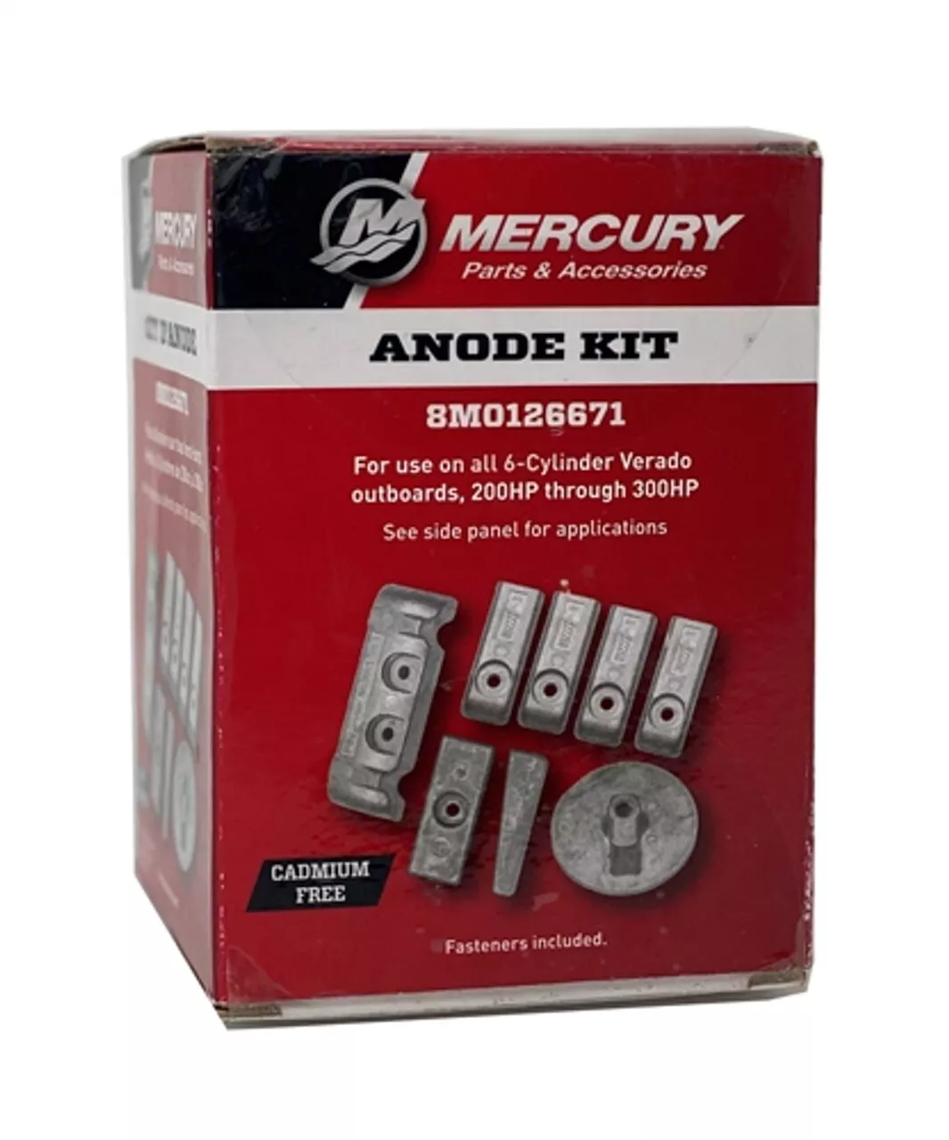 Mercury 8M0126671ANODE KIT(ALUM)