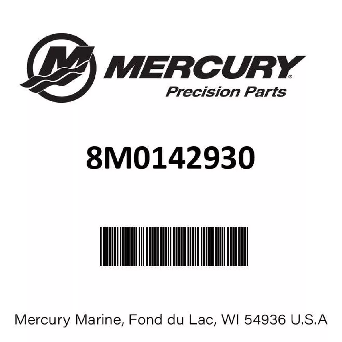 Mercury - Retainer stbd - 8M0142930