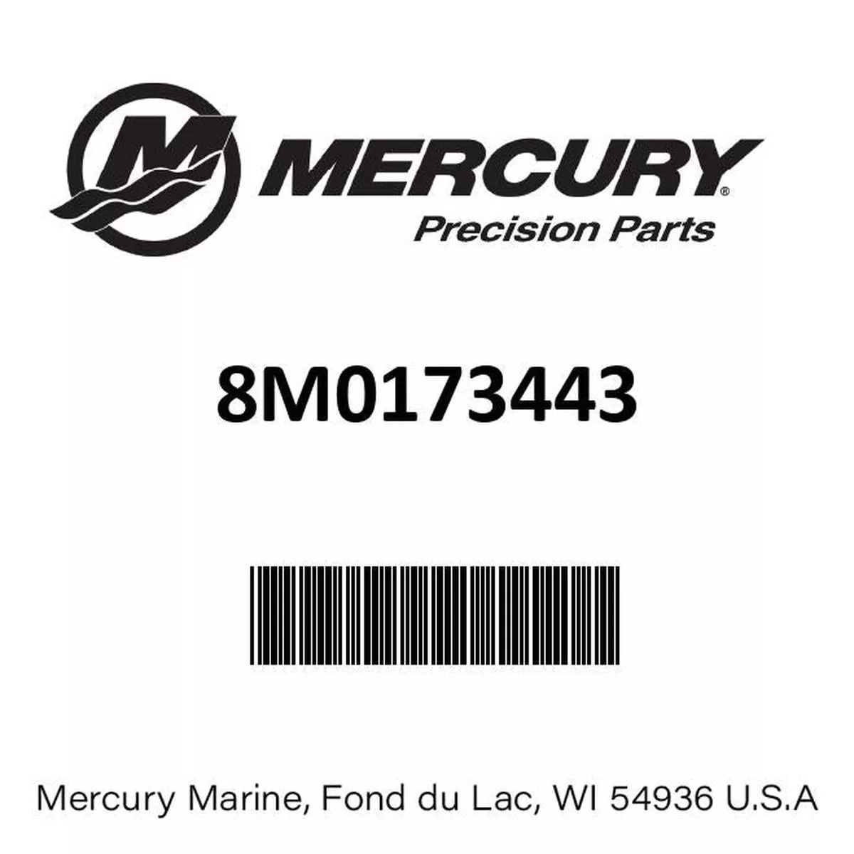 Mercury - Shift lever - 8M0173443