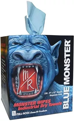 Mill-Rose Blue Monster MONSTER WIPES Industrial Towels