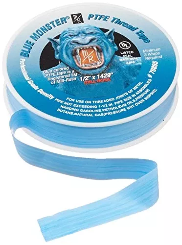 Mill-Rose Blue Monster PTFE Pipe Thread Sealant Teflon Tape