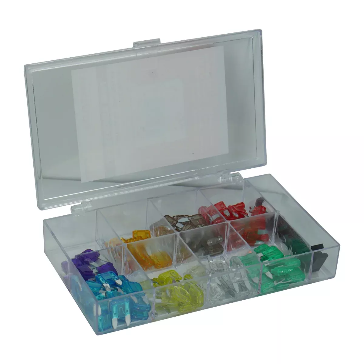 Mini Blade Fuse Assortment Pack 100 Piece AMS30160 | AutoMegaStore