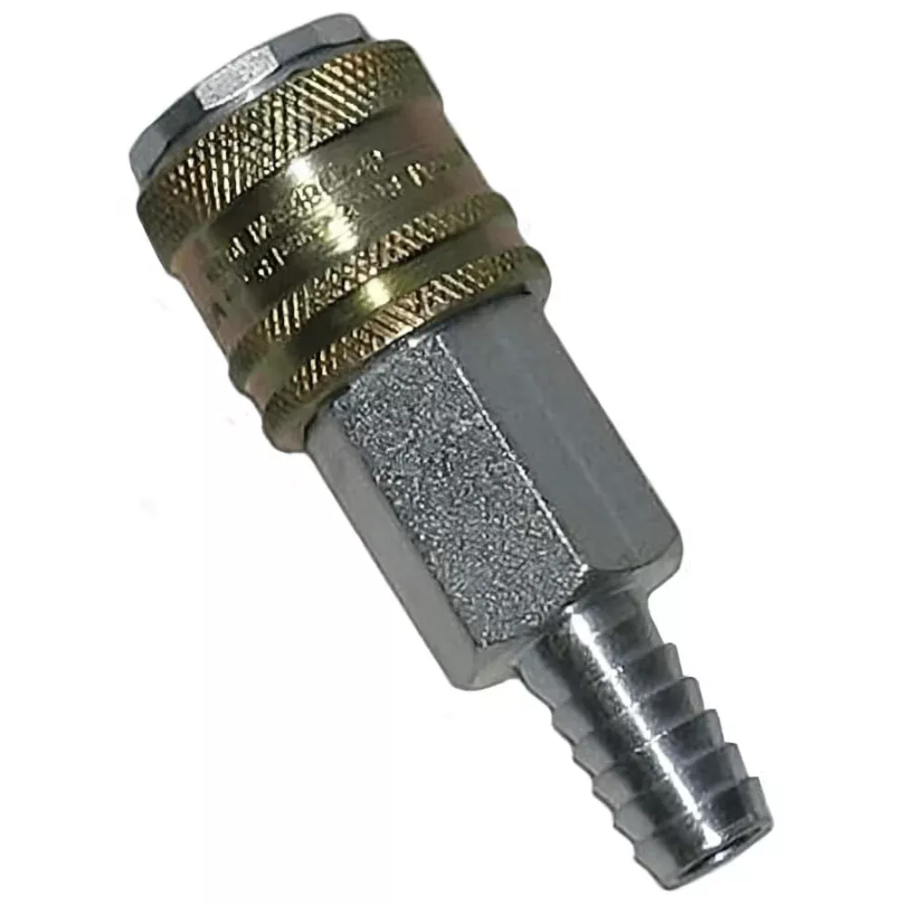 Nitto Equivalent Coupling Single Button Hose Tail 3/8" AMS40445 | AutoMegaStore