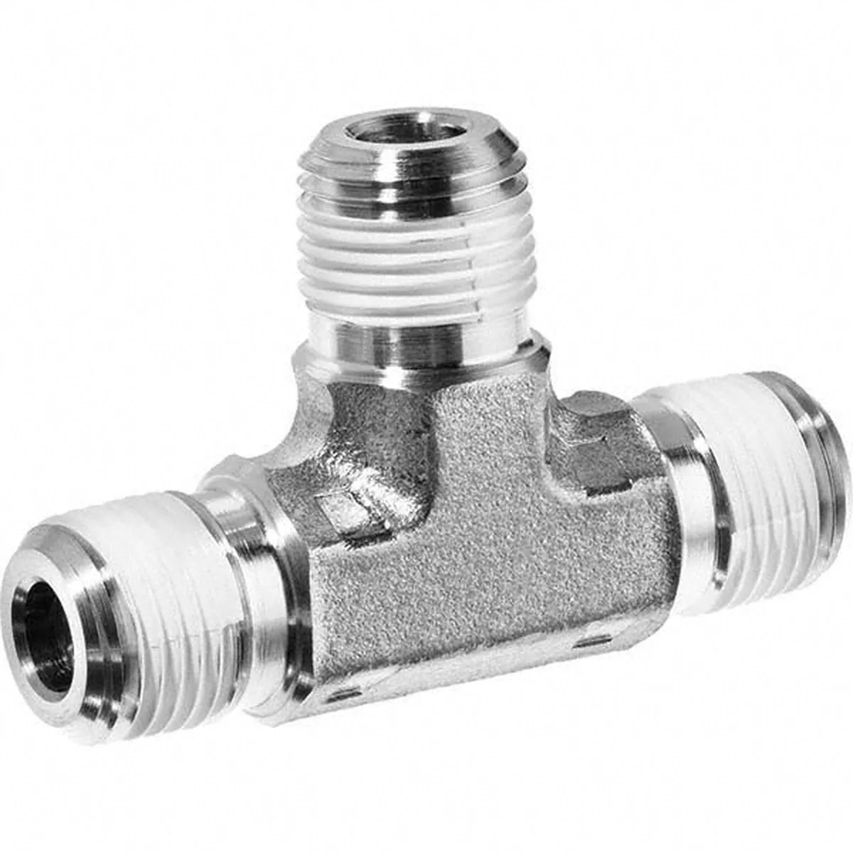 Pipe Male Tee: 1/2", 316 Stainless Steel