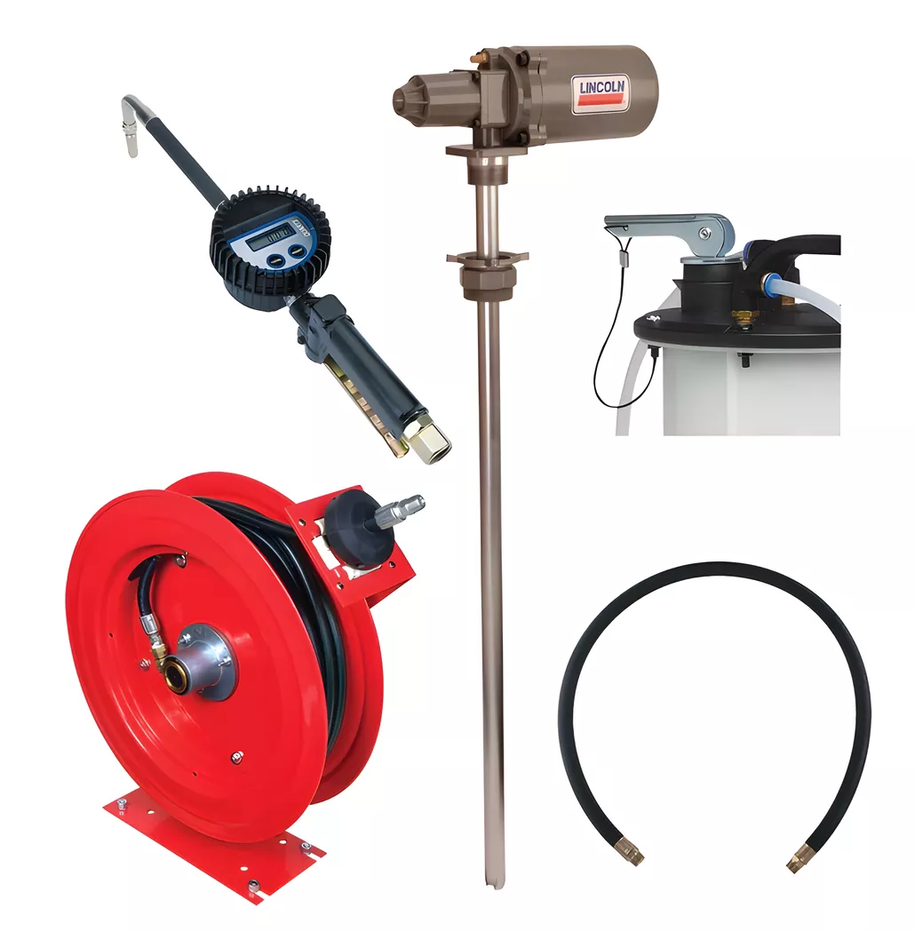 Pump Reel and Meter Package