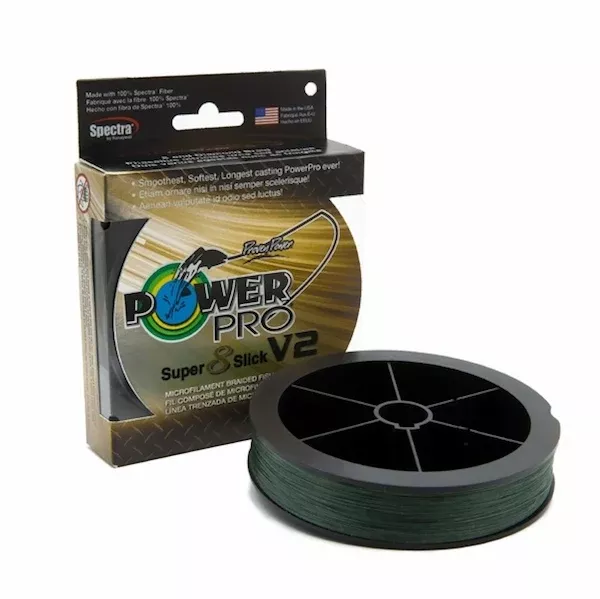 PWR PRO SSV2 65# 150YD MOSS GRN