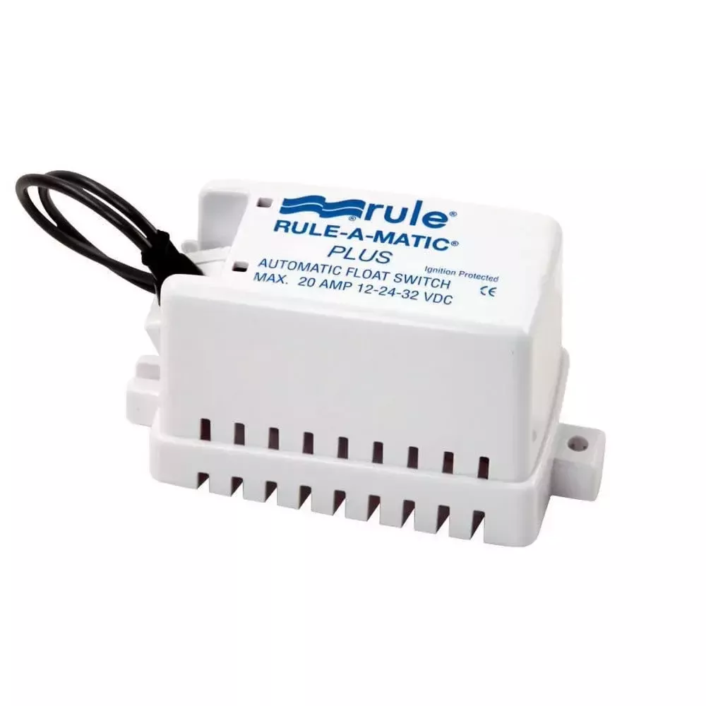 RULE Rule-A-Matic Plus Float Switch with Fuse Holder