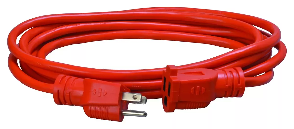 Southwire 10ft 16/3 Orange Outdoor Extension Cord
