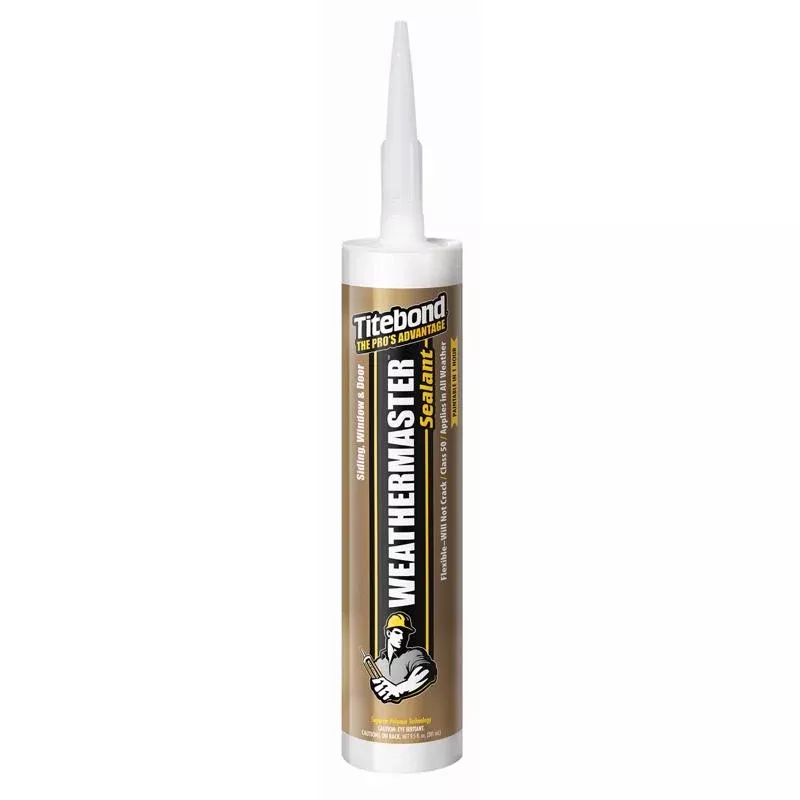 Titebond WeatherMaster Clear Elastomeric Polymers Door/Siding/ Window Sealant 9.5 oz