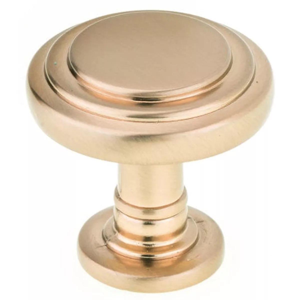 Traditional Knob, 1-5/16" D, Champagne Bronze