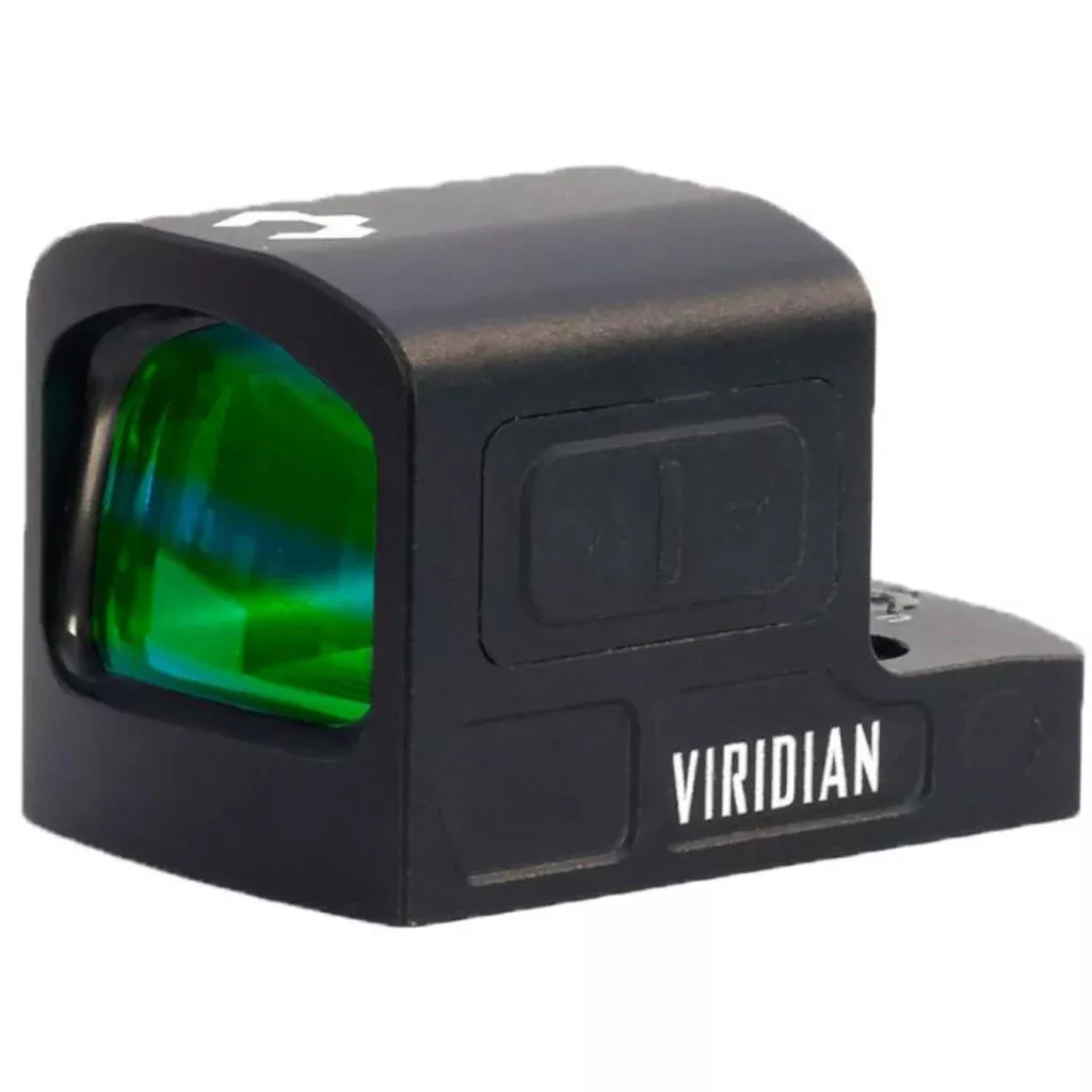 Viridian RFX42 Reflex Sight Closed Emitter Green Dot SHIELD Mounting Black