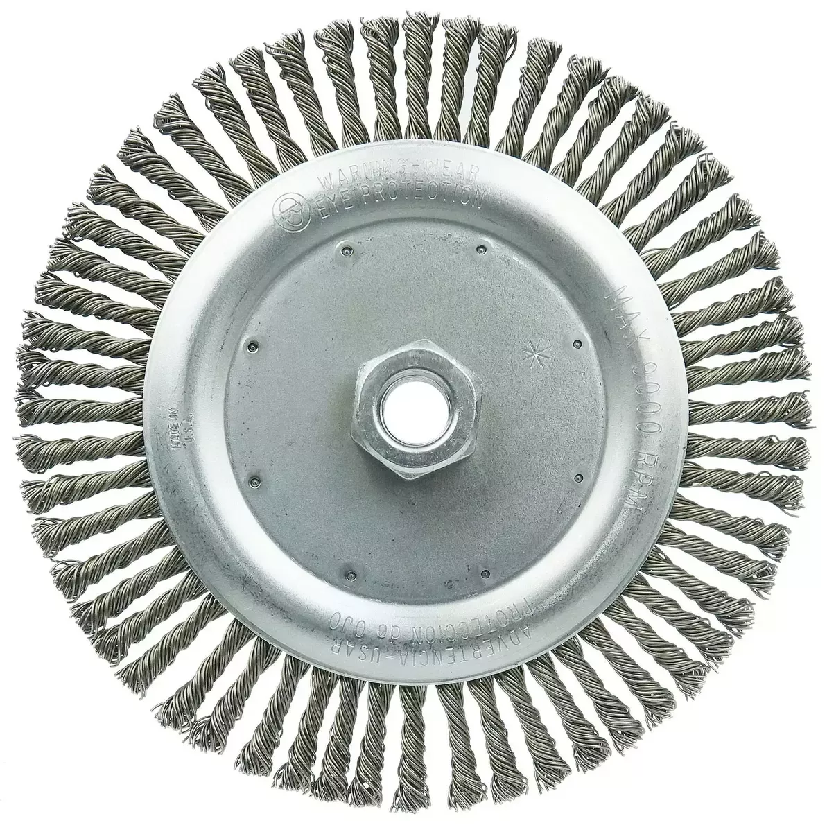 WEILER 36297 7" Wire Wheel Brush - Stringer Bead (10-Pack)